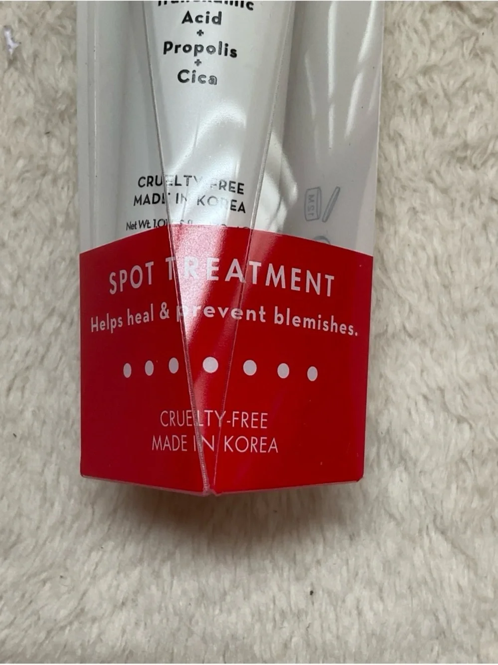 The Crème Shop What Acne? Spot Treatment - White & Red